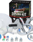 Slackers 100' Zipline Night Riderz Kit With Free Spring Brake Kit