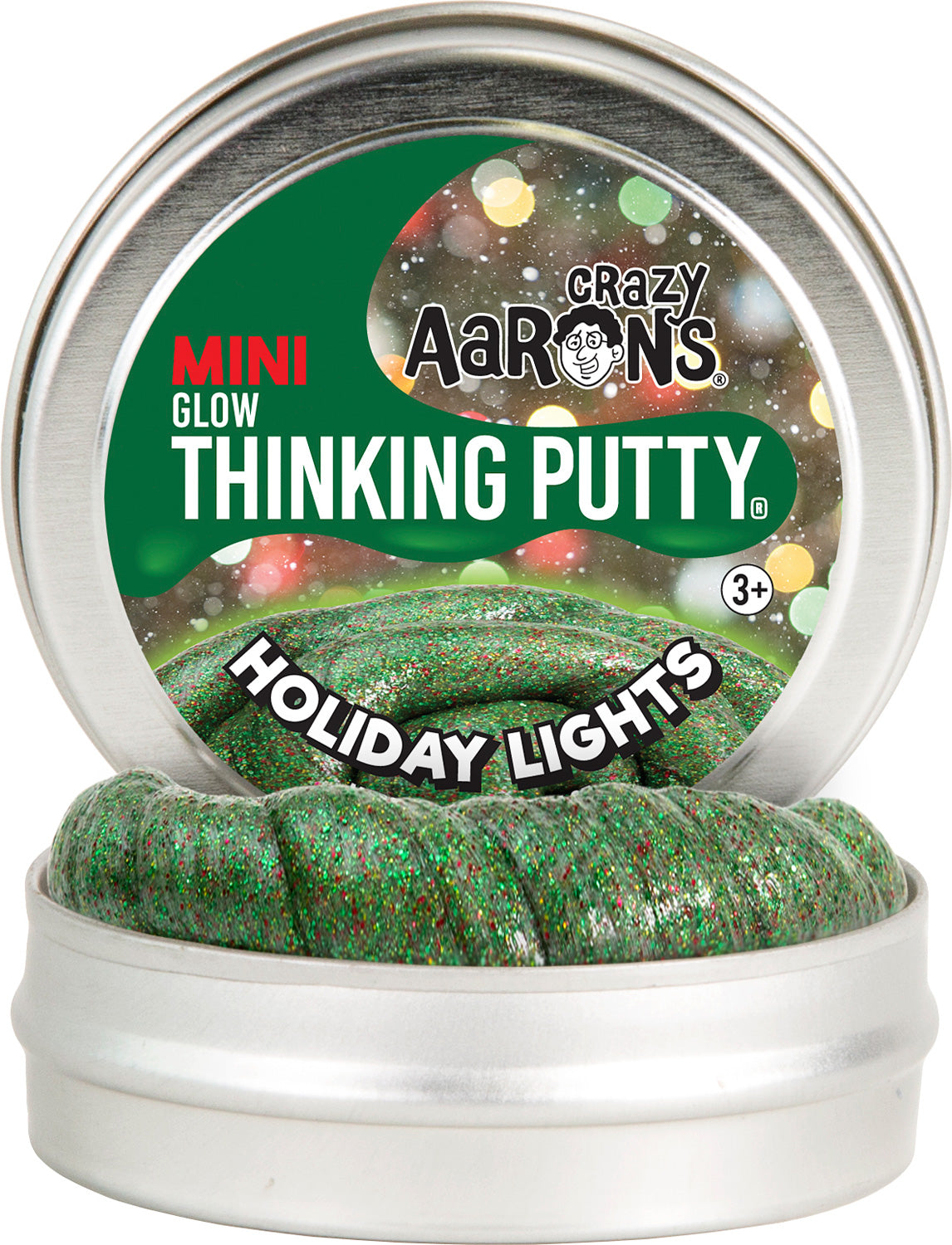 Ornament 2&quot; Thinking Putty with Hang Tag