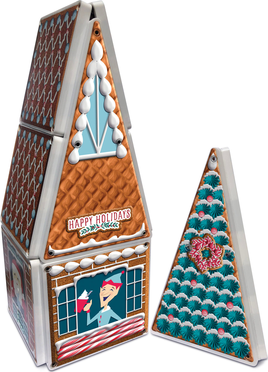 Magna-tiles Structures Gingerbread Advent Calendar 2021