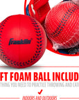 8.5 Navy/Red  Airtech Baseball Glove with Ball