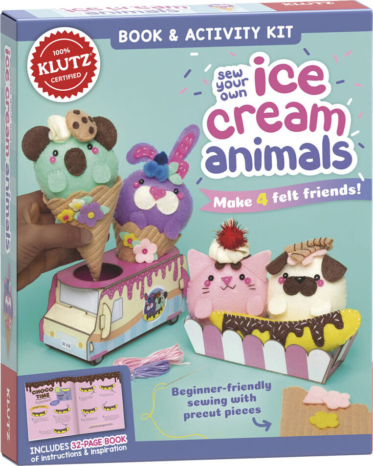 Sew Your Own Ice Cream Animals