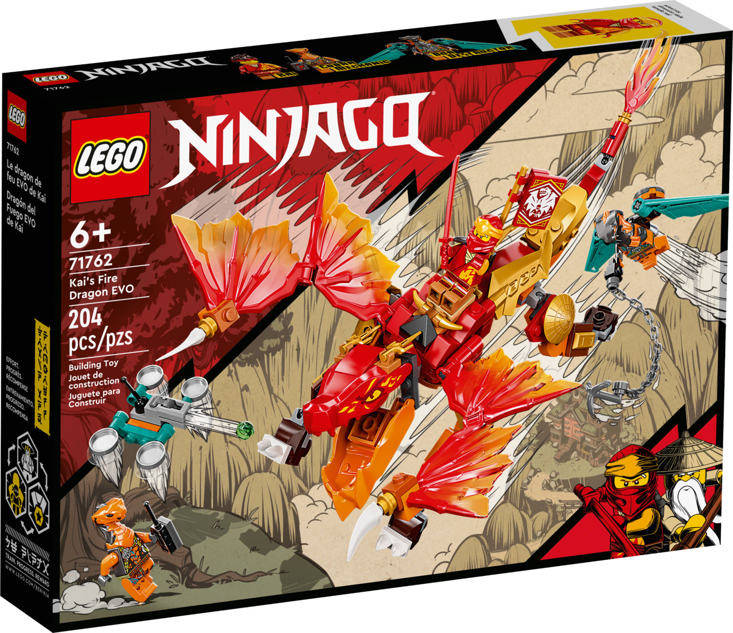LEGO® NINJAGO: Kai's Fire Dragon EVO