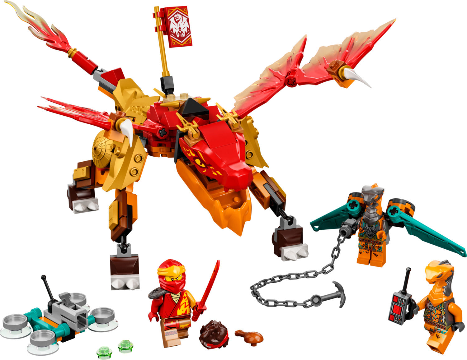 LEGO® NINJAGO: Kai's Fire Dragon EVO