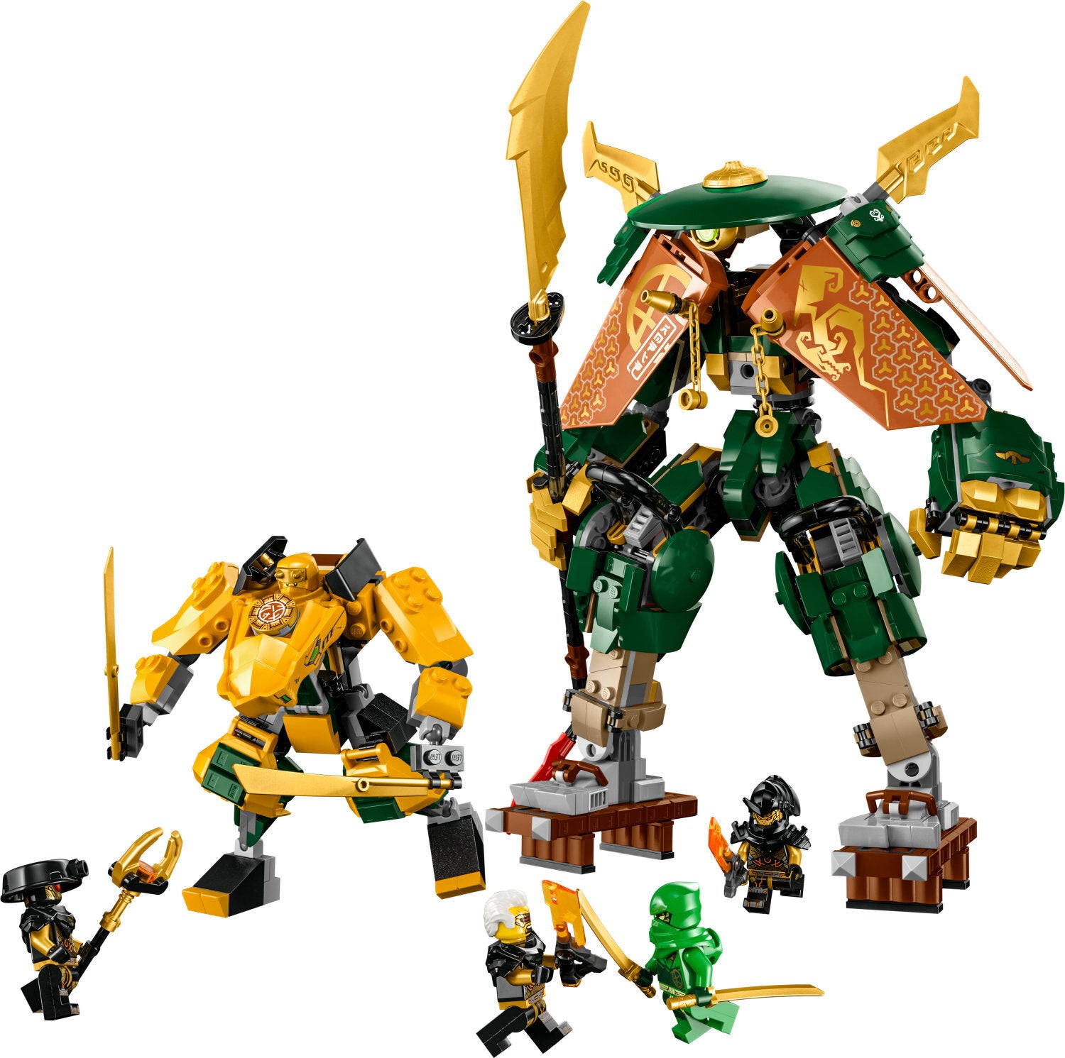LEGO® Ninjago: Lloyd and Arin's Ninja Team Mechs – Funky Monkey