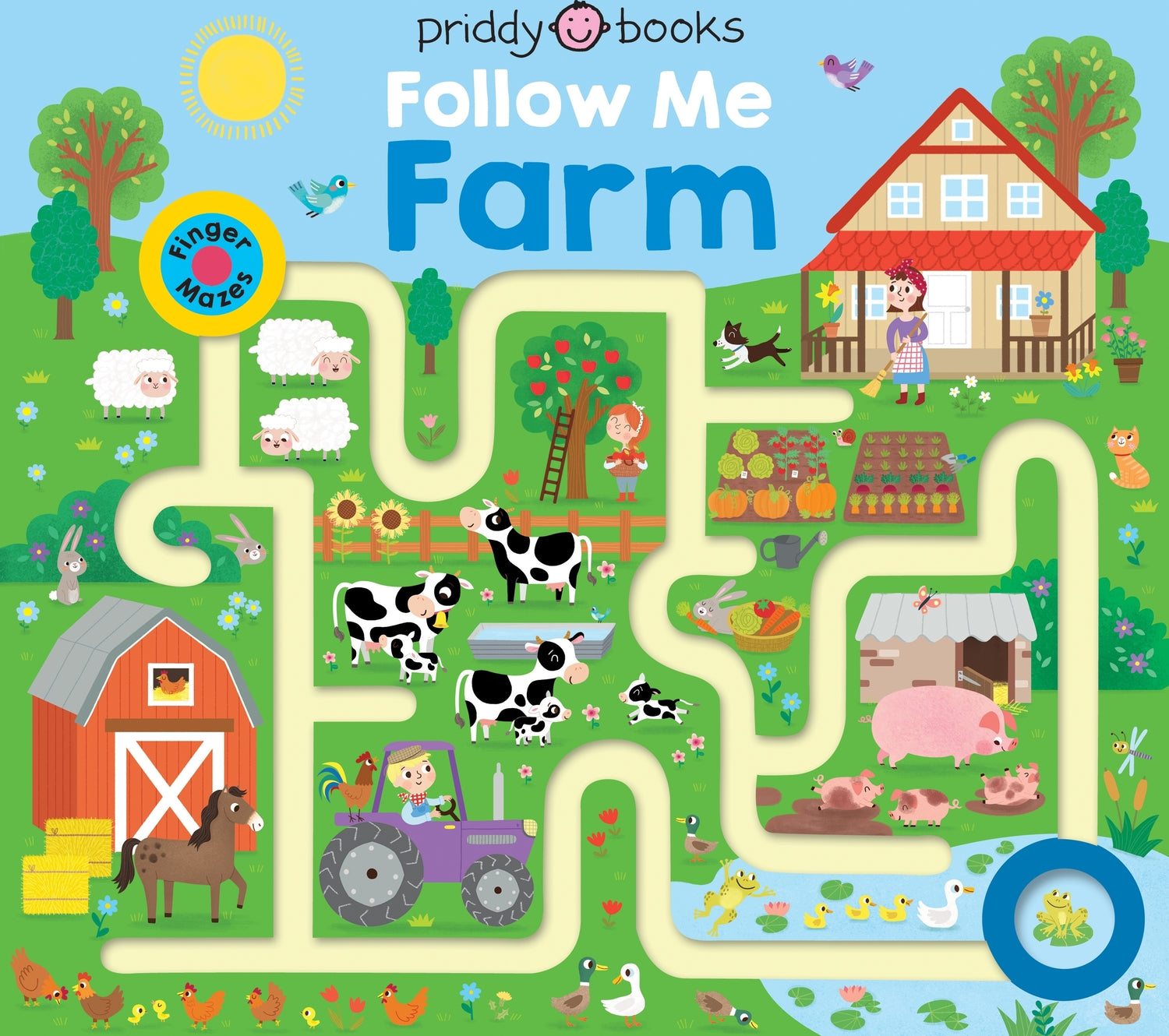 Maze Book: Follow Me Farm