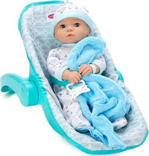 Soft Gray Car Seat/Carrier (18&quot; doll)