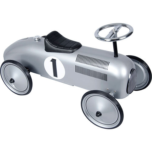 Speedster- Silver Race Car