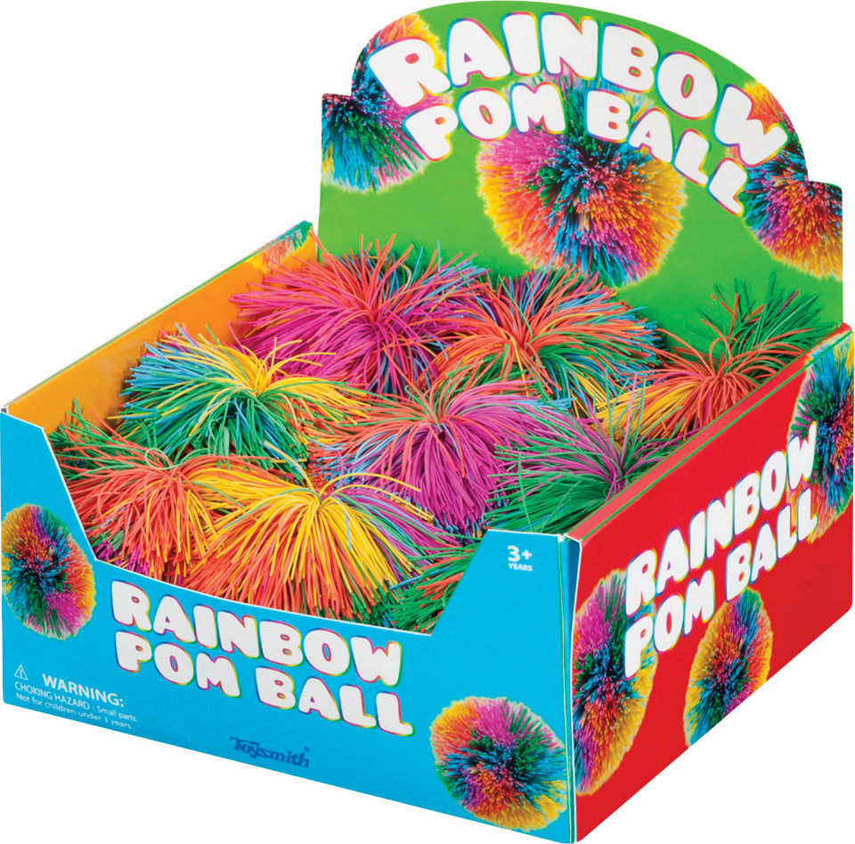 Rainbow Pom Ball 