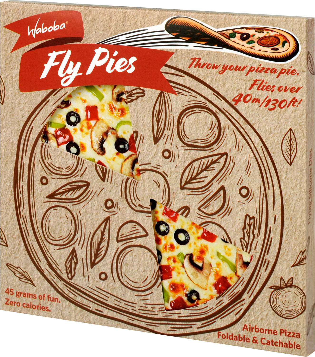 Waboba Wingman Fly Pizza Pies (Assorted Toppings)