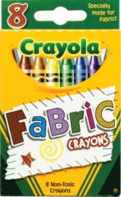 Crayons, Fabric Crayons 8ct
