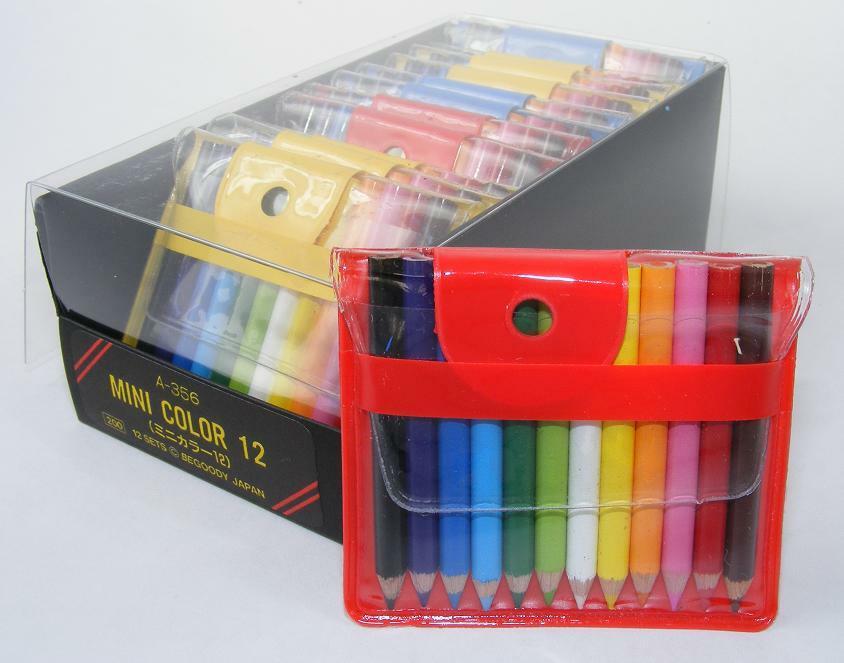 Asst Mini Pencils In Pouch-Display-12