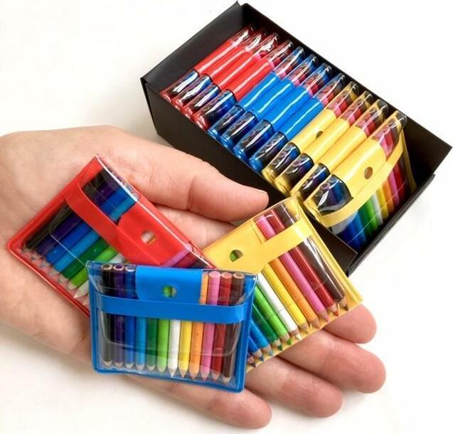Asst Mini Pencils In Pouch-Display-12