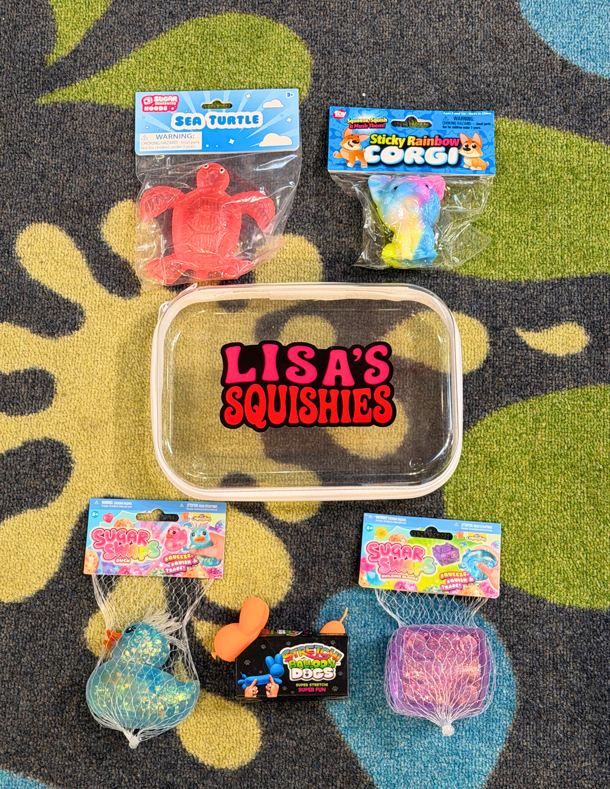 Personalized Squishy Toy Bundle🧈🍩🥟