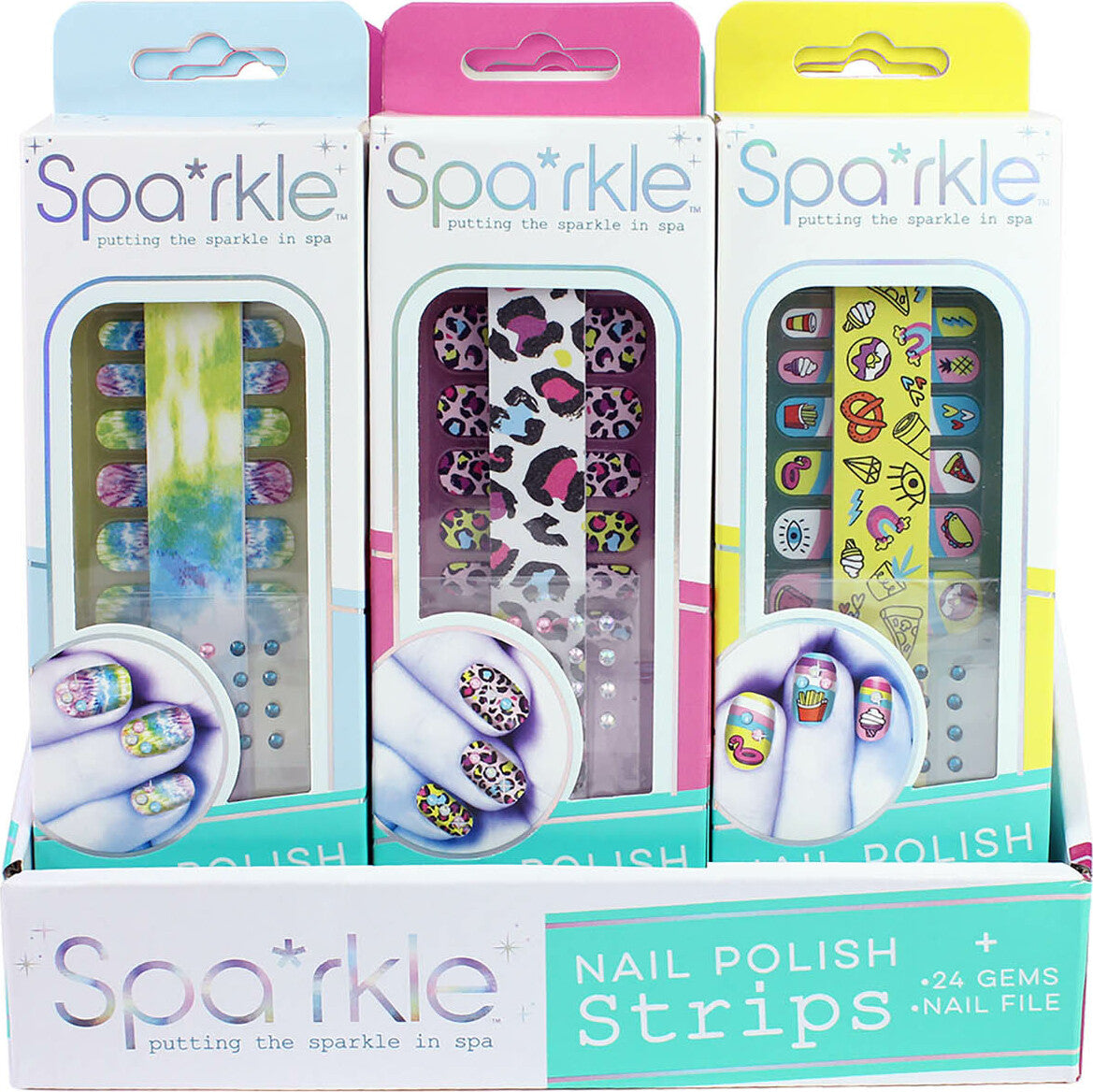Sparkle Nail Polish Strips (Assortment)