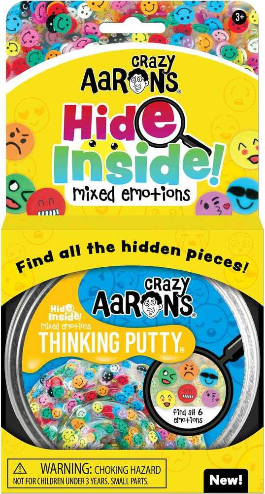Mixed Emotions Hide Inside Thinking Putty 4&quot; Tin