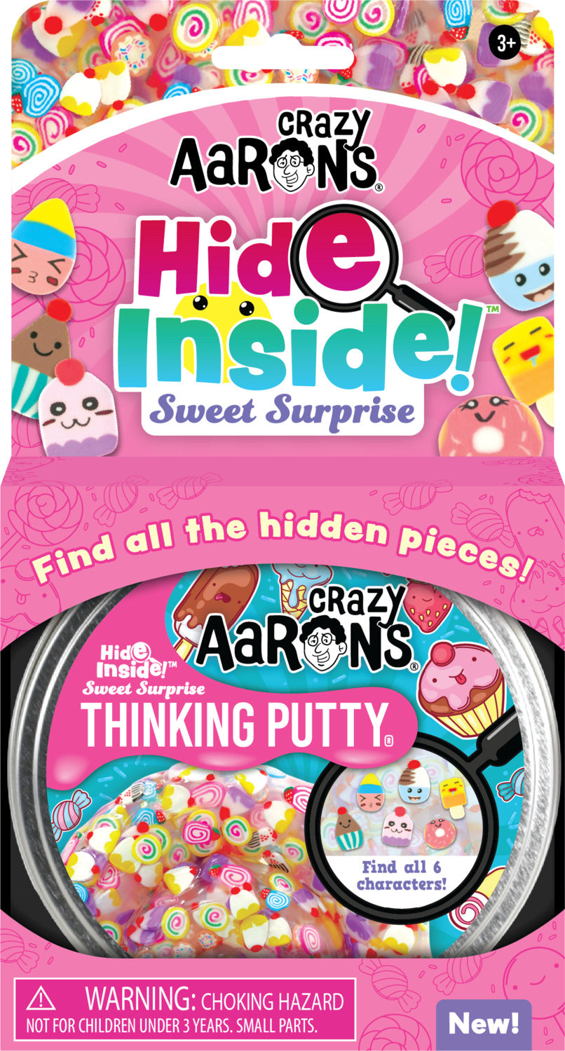 Sweet Surprise Hide Inside 4&quot; Thinking Putty Tin