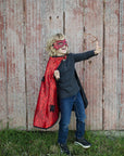 Spider Bat Reversible Cape And Mask (Size 3-4)