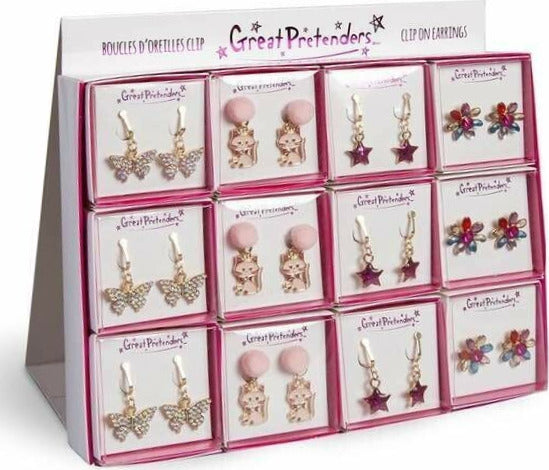 Clip On Earrings (Assorted)