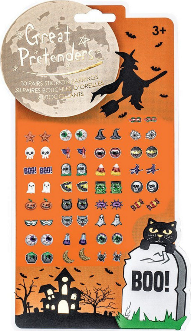 Halloween Sticker Earrings (assorted)