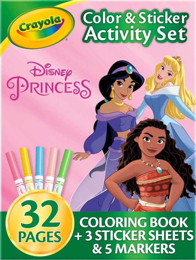 Color &amp; Sticker Activity Set, Princess
