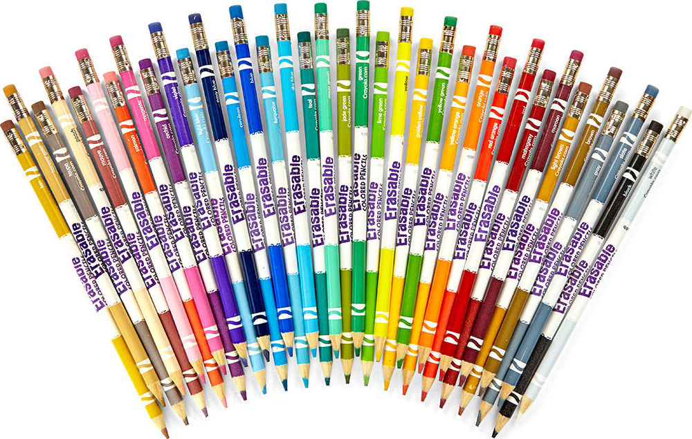 36 Ct Erasable Colored Pencils
