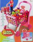 Little Moppet 3-in-1 Shopping Cart - Pink
