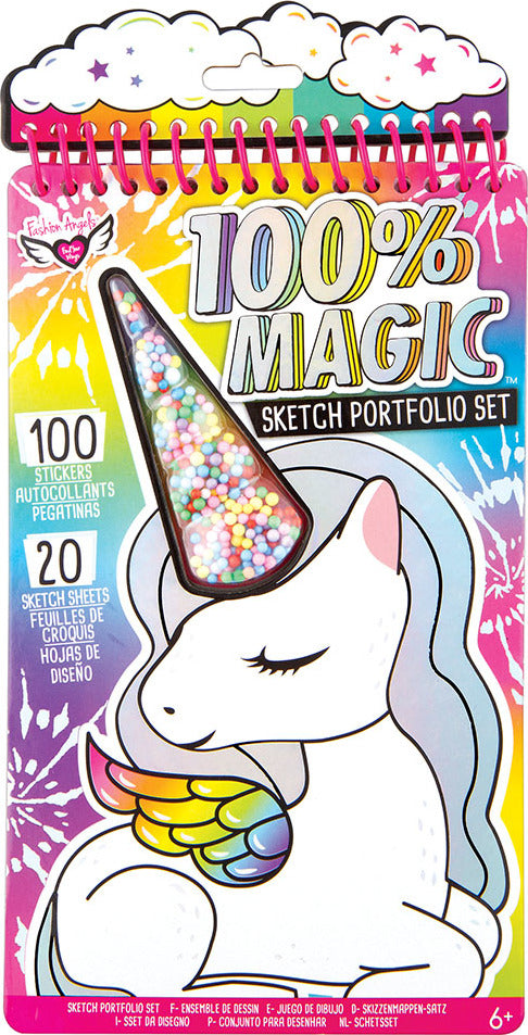 Unicorn Fantasy Compact Sketch Portfolio