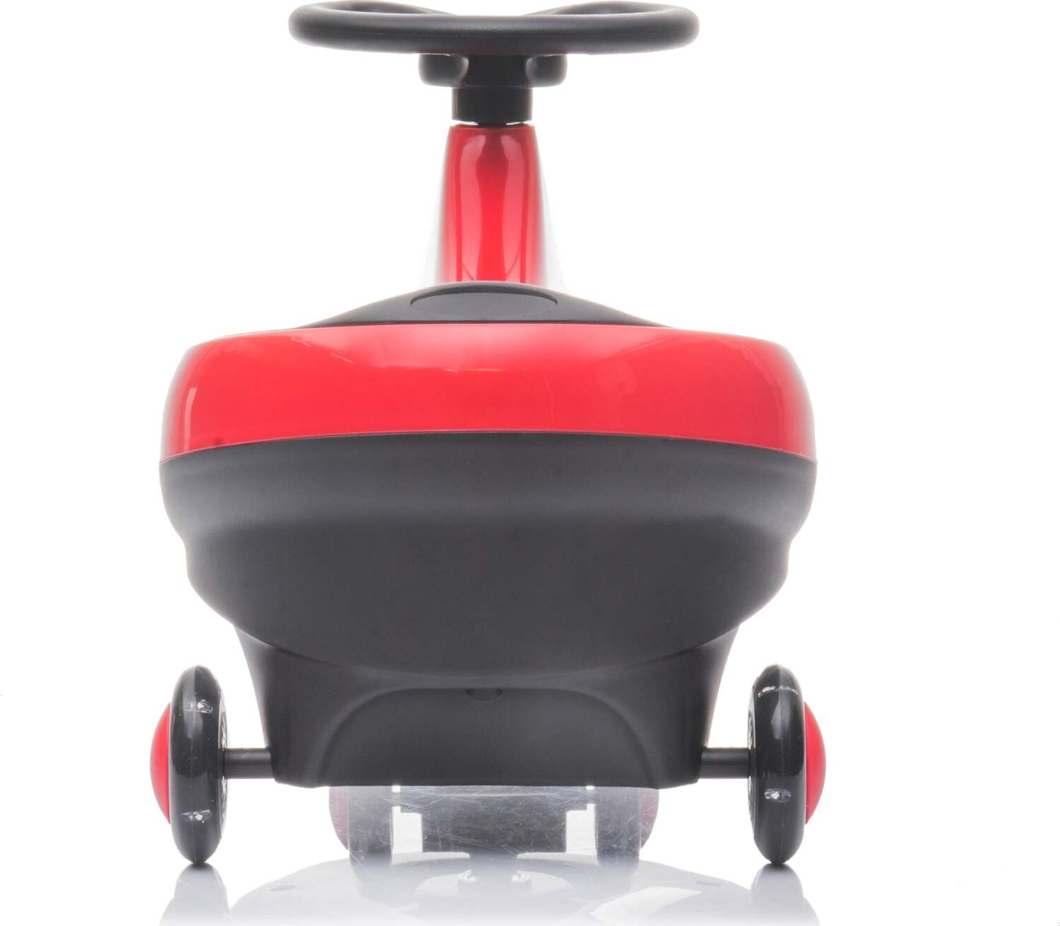 Freddo Toys Swing Car with Flashing Wheels (Red)