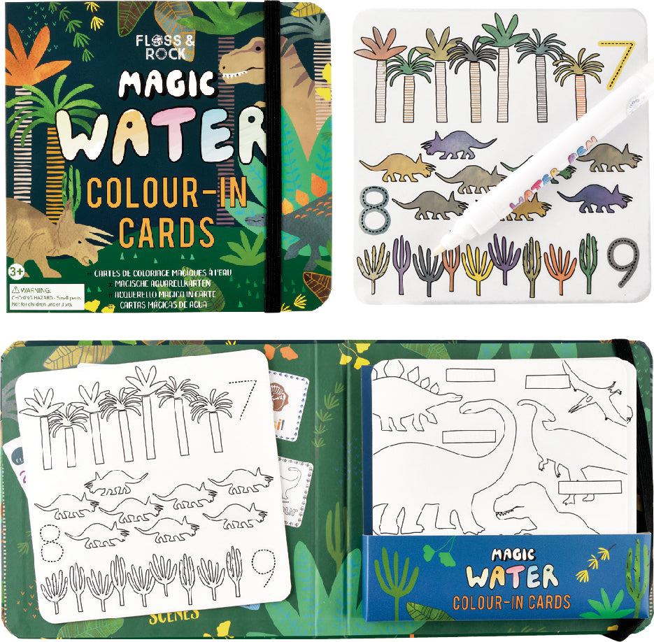 Dino Water Pen & Cards