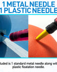 13.2 Translucent Pump with Needle (Assorted Colors)