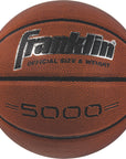 Official 29.5 Tan and Black In and Out Basketball