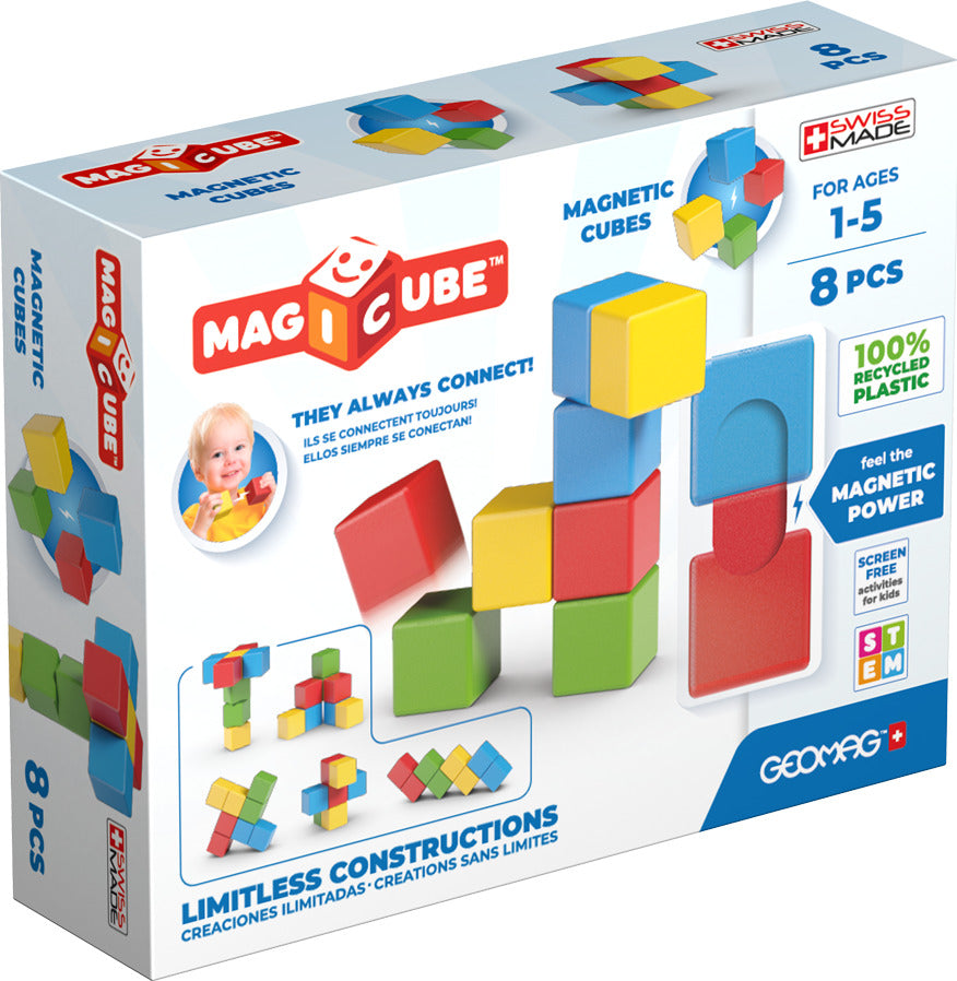 Magicubes Full Color Try Me Recycled 8 pcs