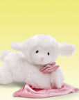 Lena Lamb Sound Toy, Pink, 9 In