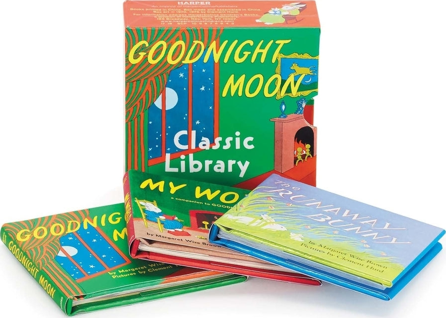 Goodnight Moon Classic Library: Contains Goodnight Moon, The Runaway Bunny, and My World