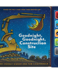Goodnight  Goodnight Construction Site Sound Book: (Construction Books for Kids, Books with Sound for Toddlers, Children's Truck Books, Read Aloud Books)