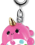 Pink Narwhal Charm