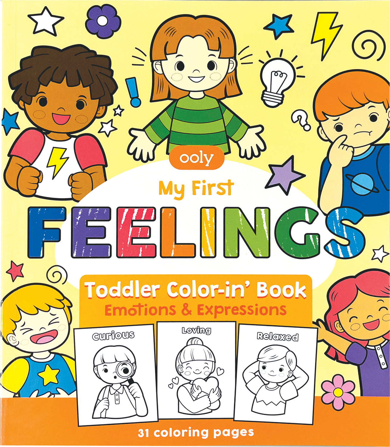 Toddler Colorin&#39; Book - Feelings