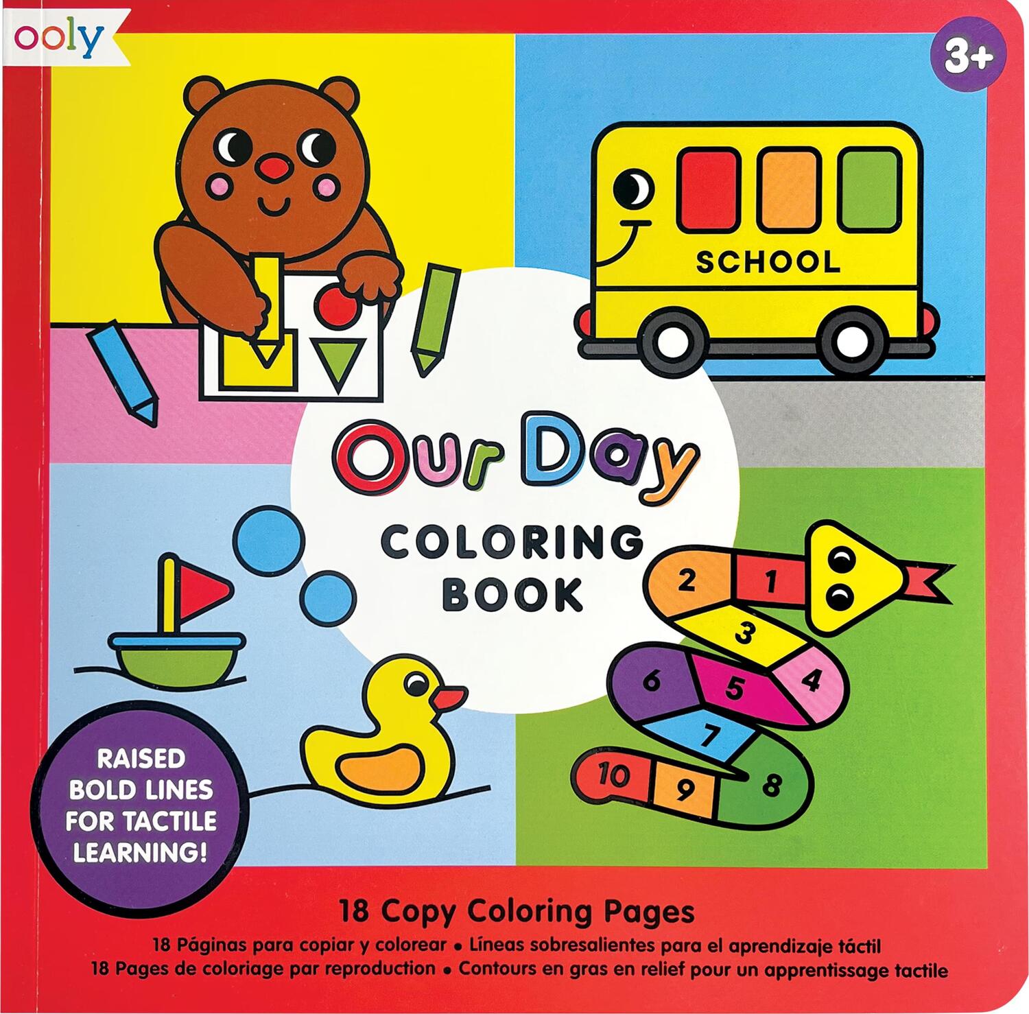 Our Day Copy Coloring Book (7.8&quot; x 7.8&quot;)