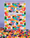 Tutti Frutti Jelly Beans Easel Sketchbook