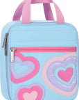 Happy Heart Puffy Lunch Tote