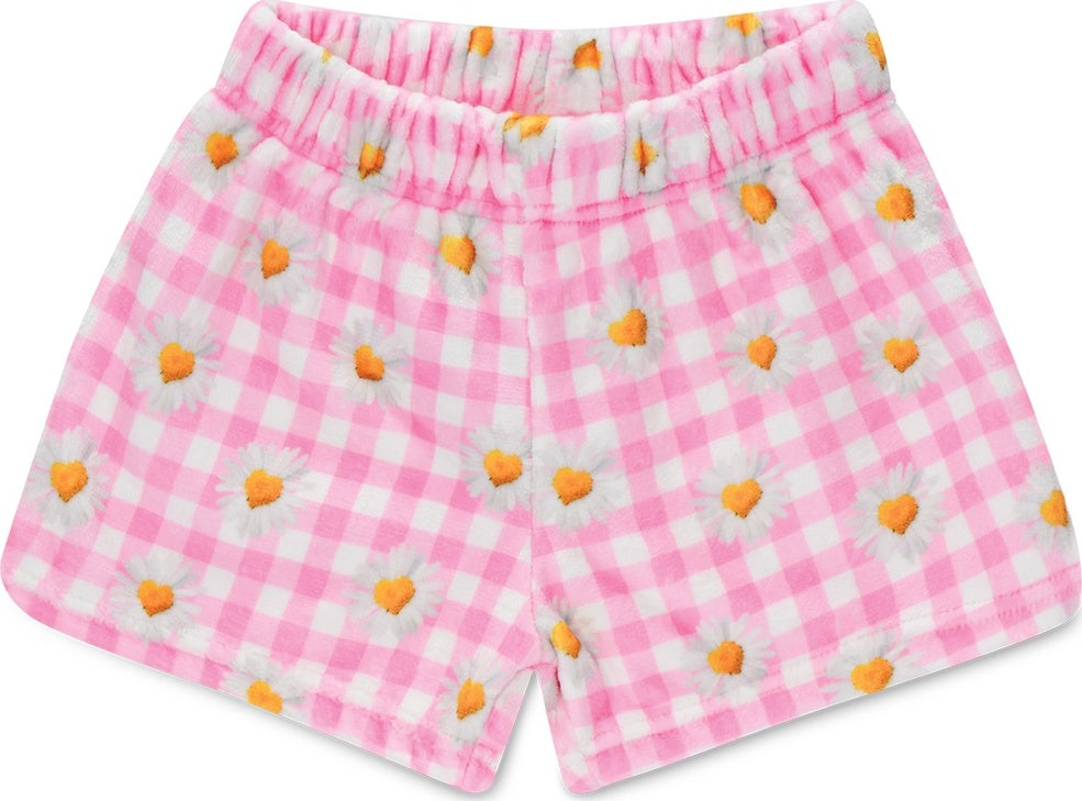 Daisy Love Plush Shorts (Medium)