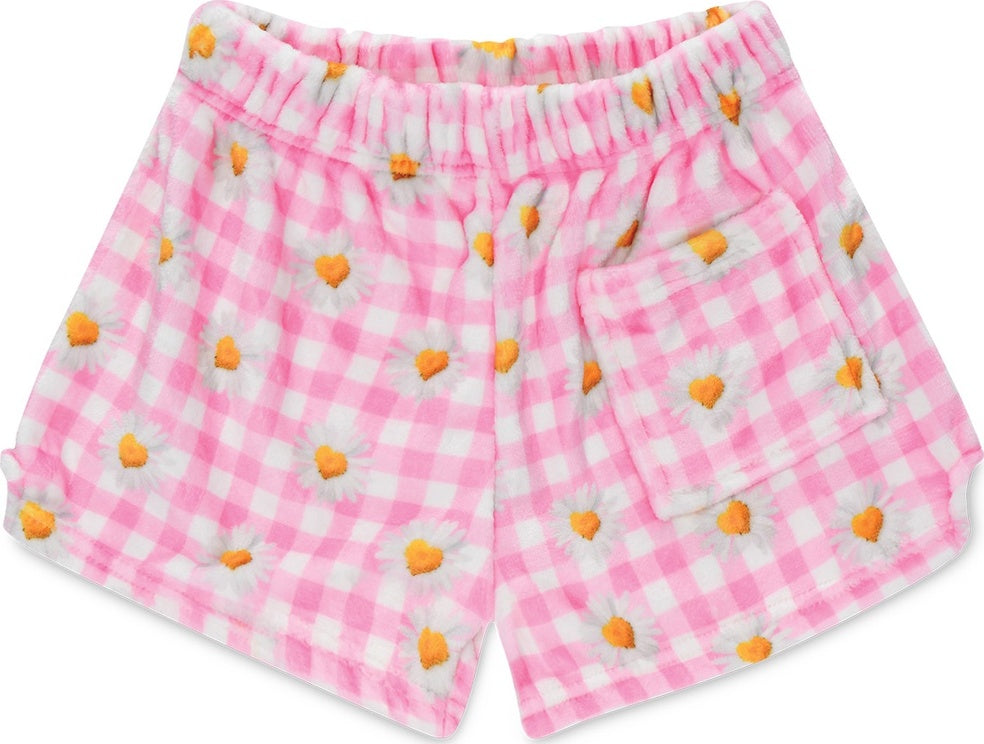 Daisy Love Plush Shorts (Medium)