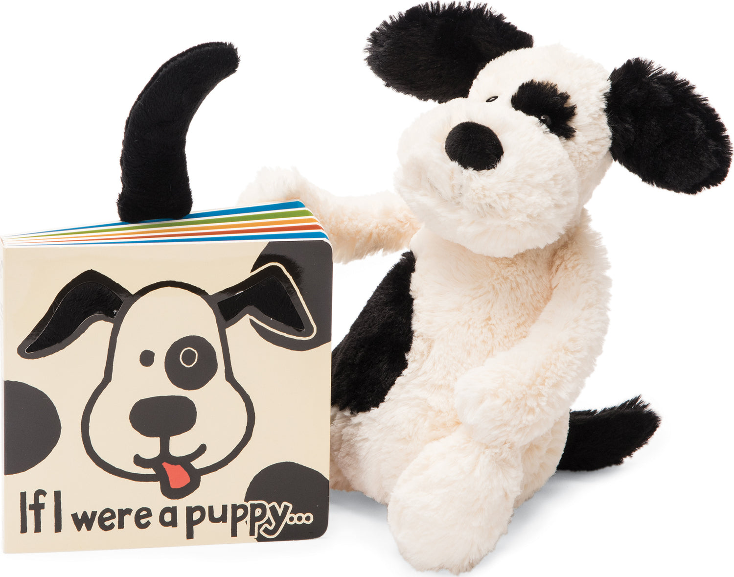 If I Were a Puppy Book (Black & Cream)