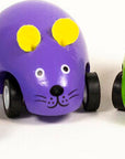 Pull Back vehicles: Mice (assorted)