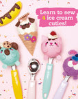 Sew Your Own Ice Cream Animals