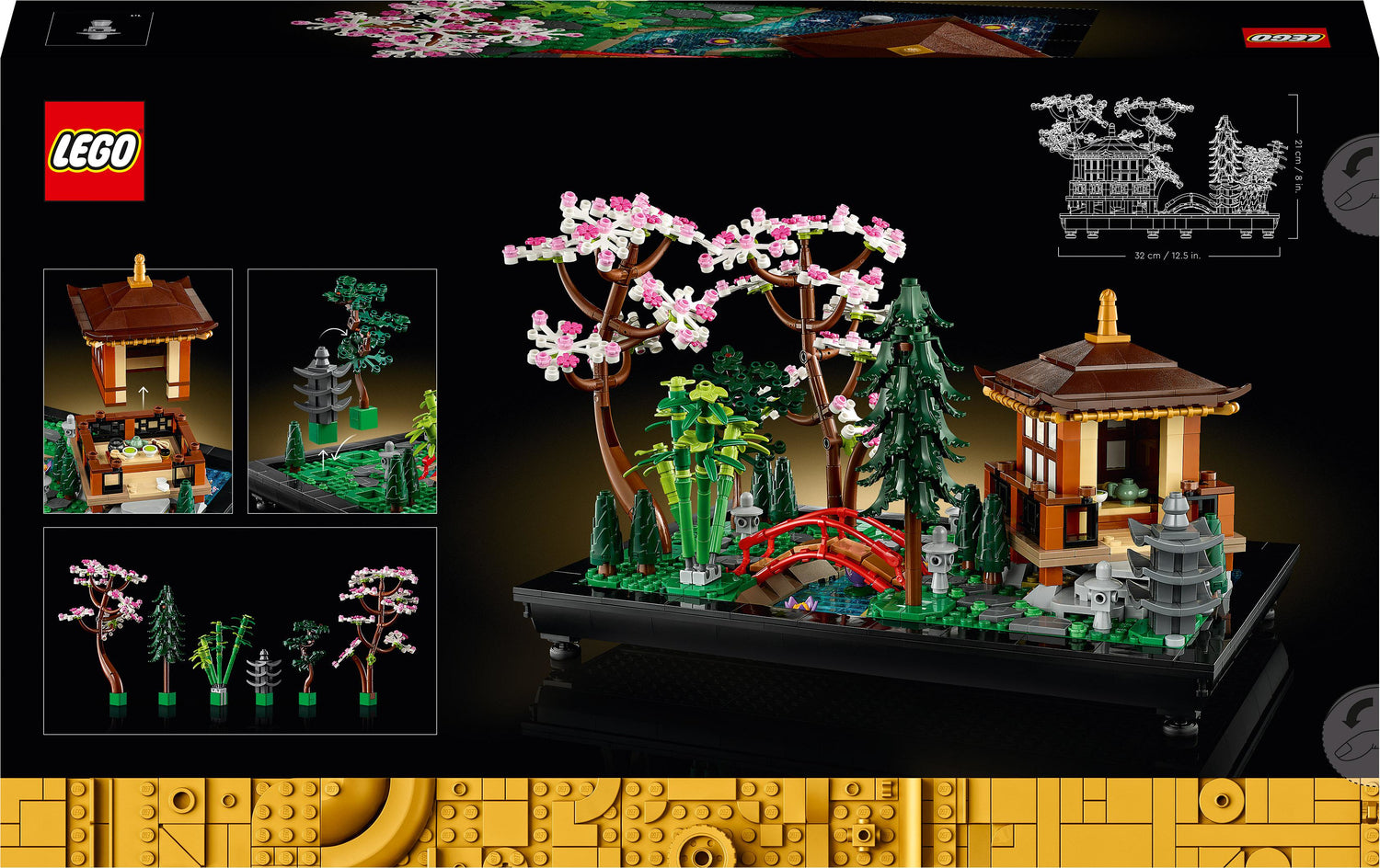LEGO® Icons Tranquil Garden Set for Adults