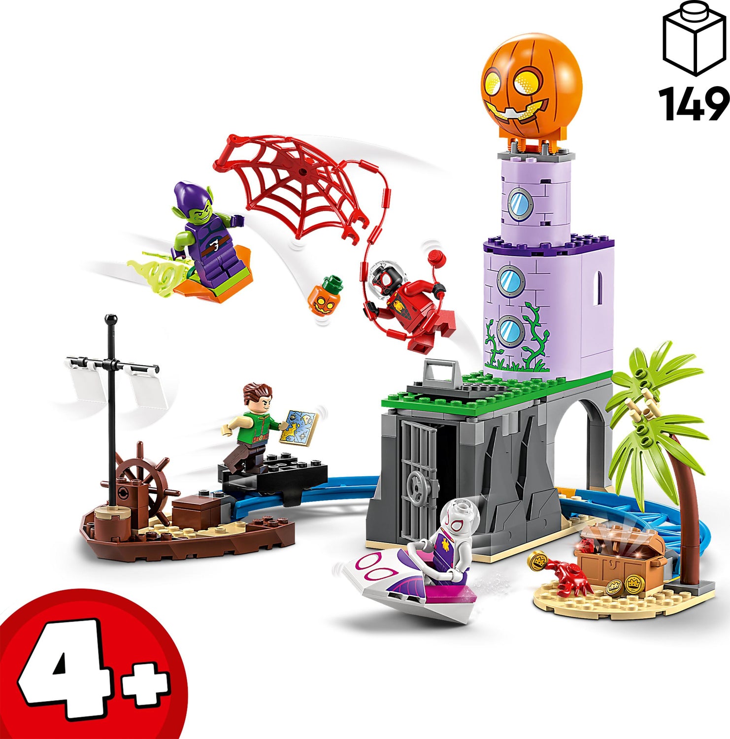 LEGO® Marvel Super Heroes Team Spidey at Green Goblin&#39;s Lighthouse