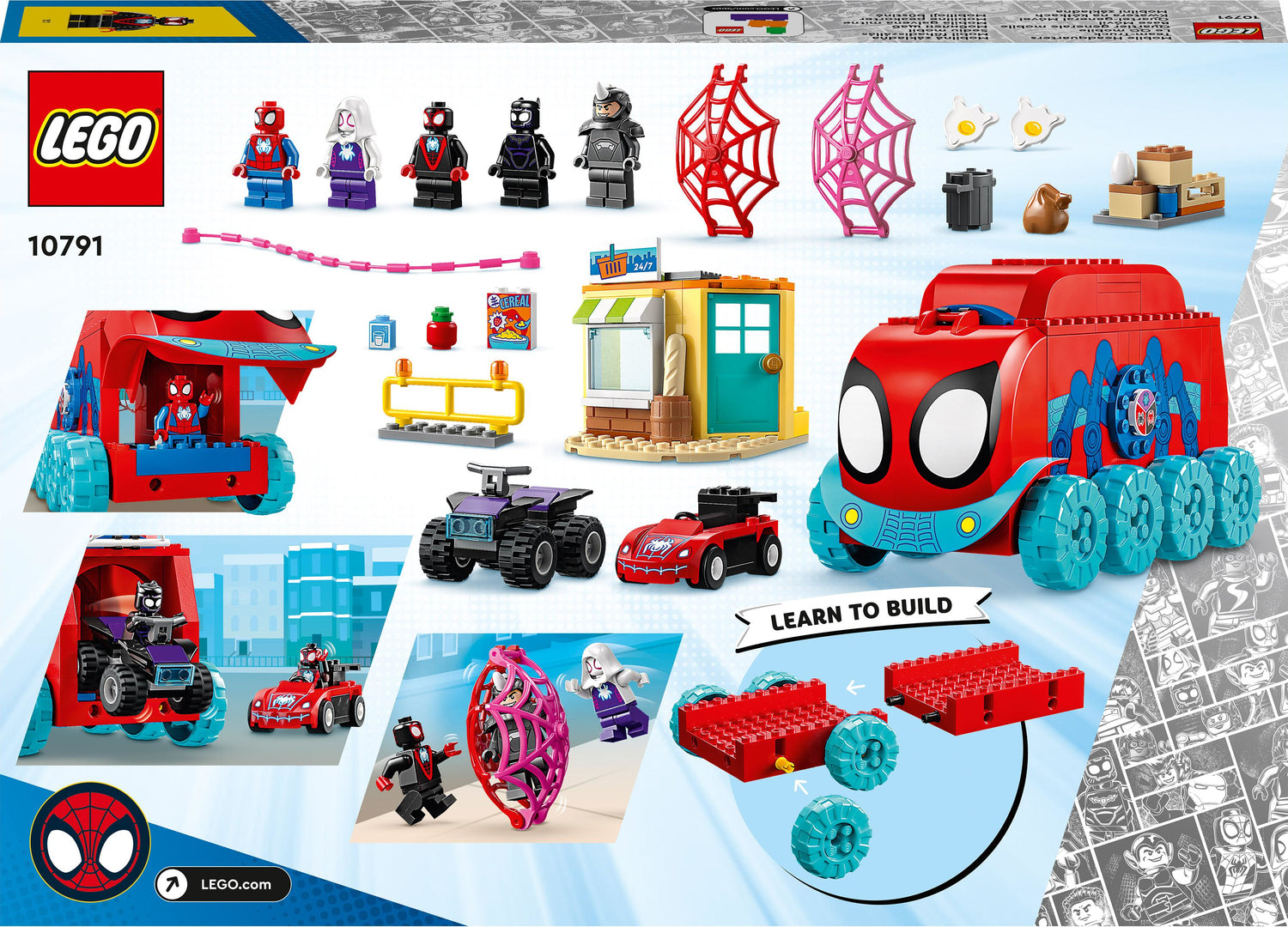 LEGO® Marvel Super Heroes Team Spidey&#39;s Mobile Headquarters