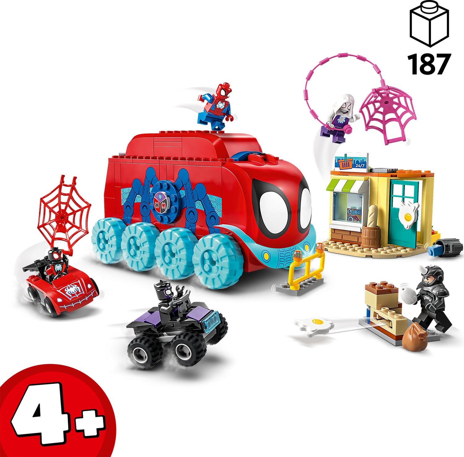 LEGO® Marvel Super Heroes Team Spidey&#39;s Mobile Headquarters