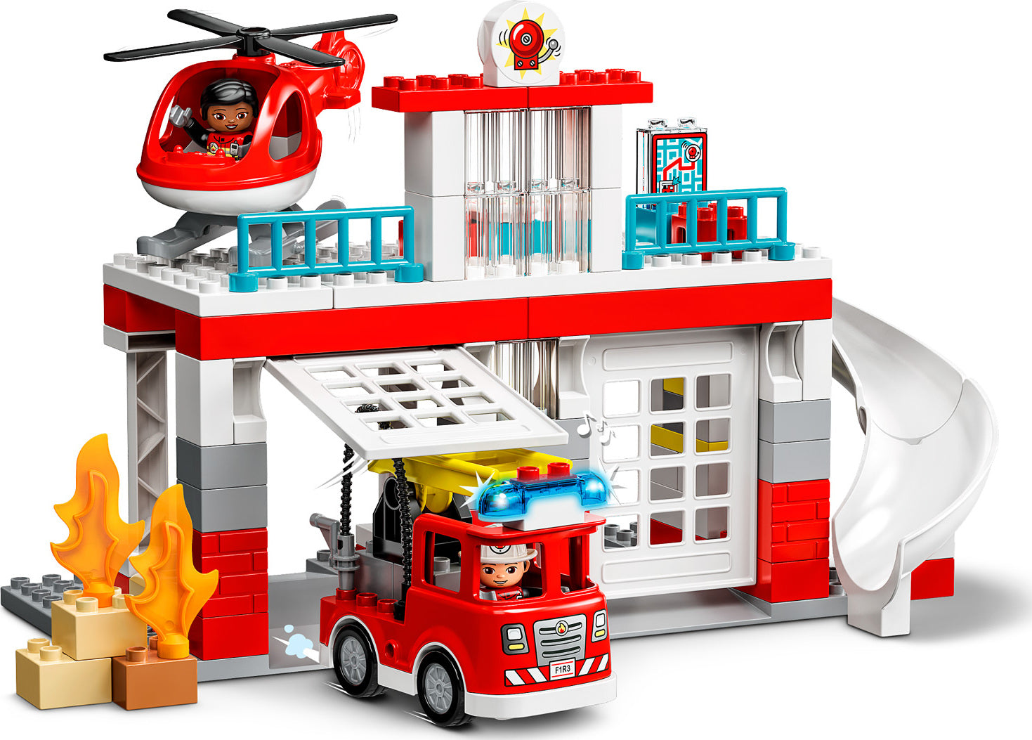 LEGO® Fire Station &amp; Helicopter